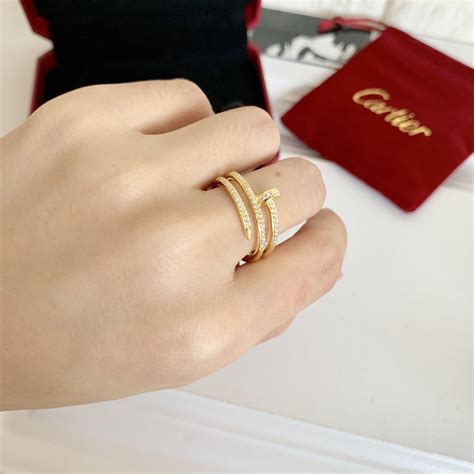 cartier nail replica|cartier juste un clou ring.